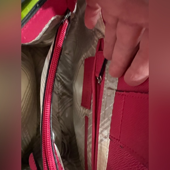 Pink London Fog purse bag tote - Picture 10 of 13